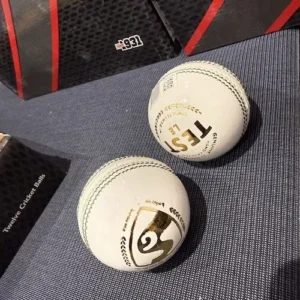 SG Test LE White Cricket Ball (pack of 2)